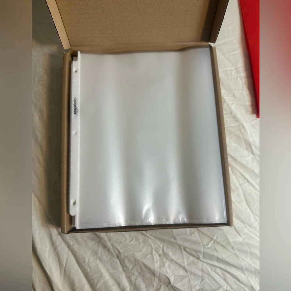 Like New Office Bundle 8 Pocket Organizer and Sheet Protector